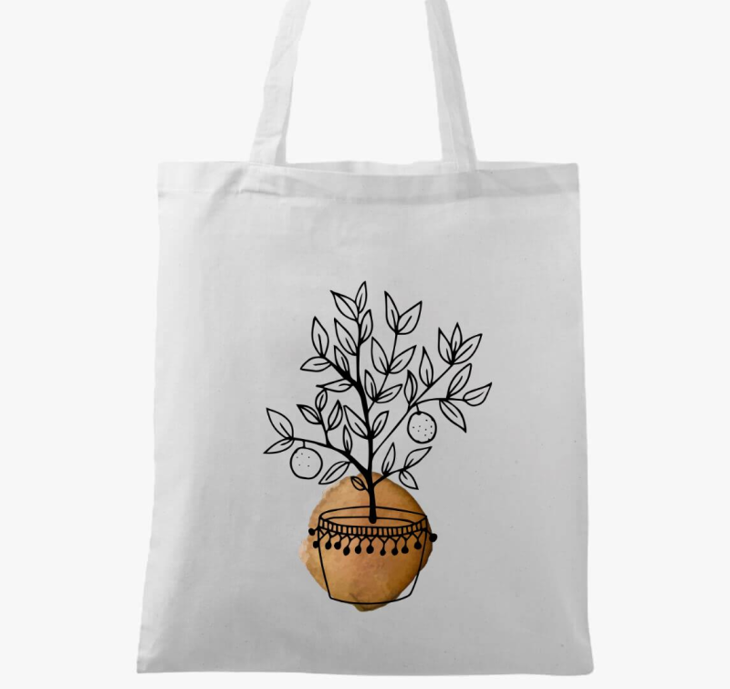 Mandarinfa vászontáska