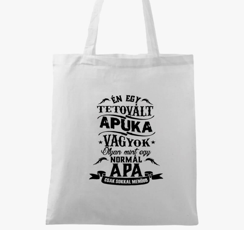 Tetovált apuka vászontáska