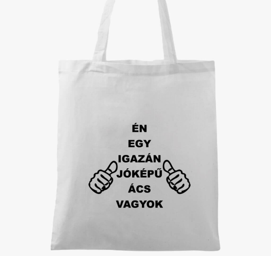 Jóképű ács vászontáska