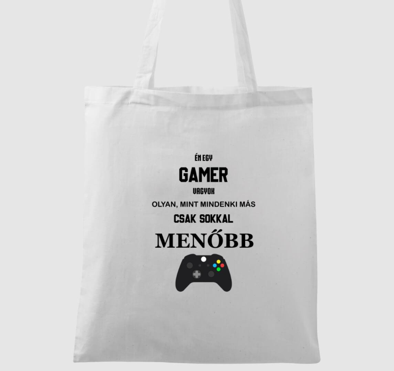 Menő gamer vászontáska (xbox változat)