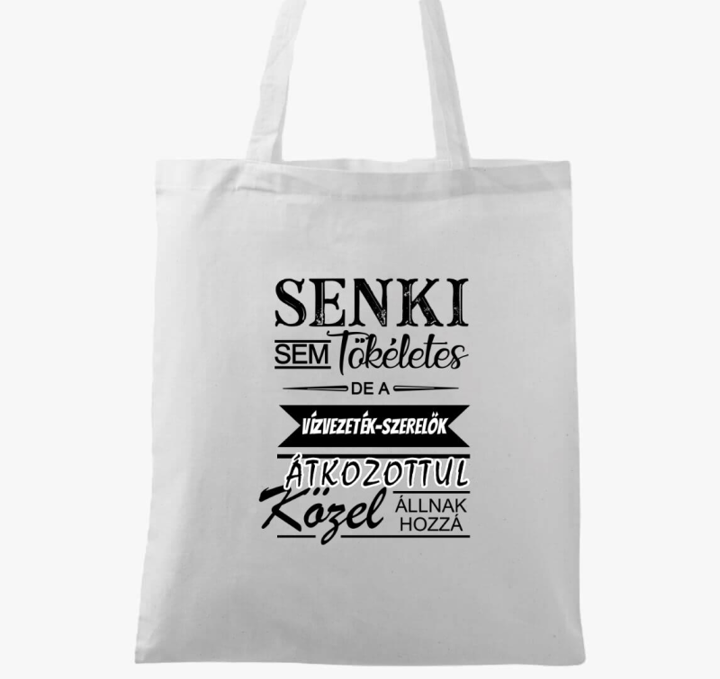 Tökéletes vízvezeték szerelő vászontáska