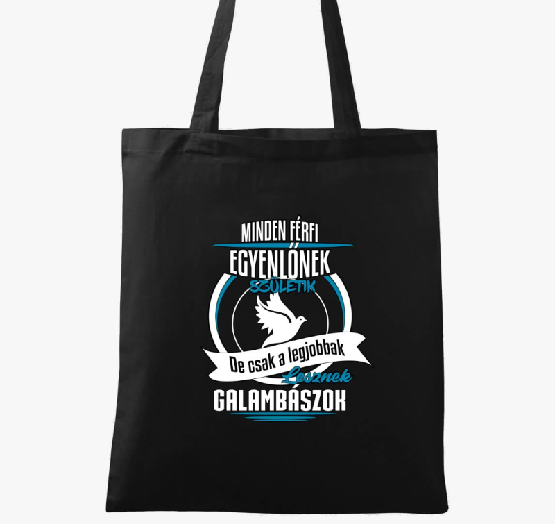 Galambász vászontáska - Galambászoknak vászontáska