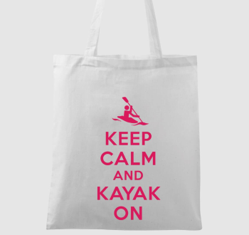 Keep calm keep kayak ON vászontáska