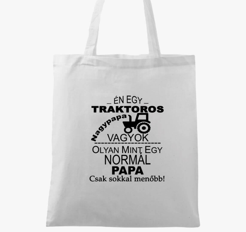 Traktoros papa vászontáska