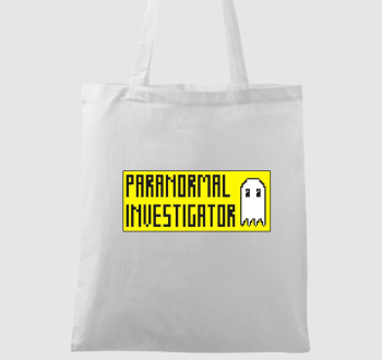 Paranormal Investigator vászontáska