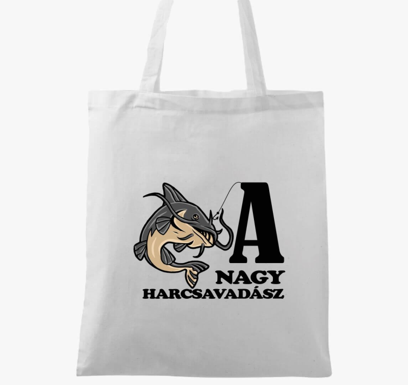 A nagy harcsavadász vászontáska