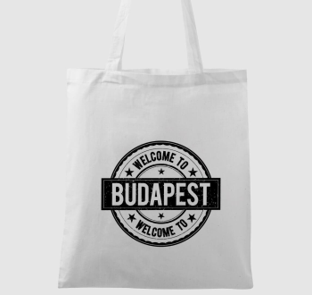 Welcome To Budapest vászontáska