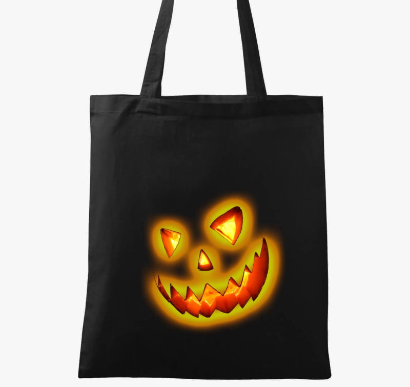 Ijesztő Halloween Tök - Scary Halloween Pumpkin vászontáska