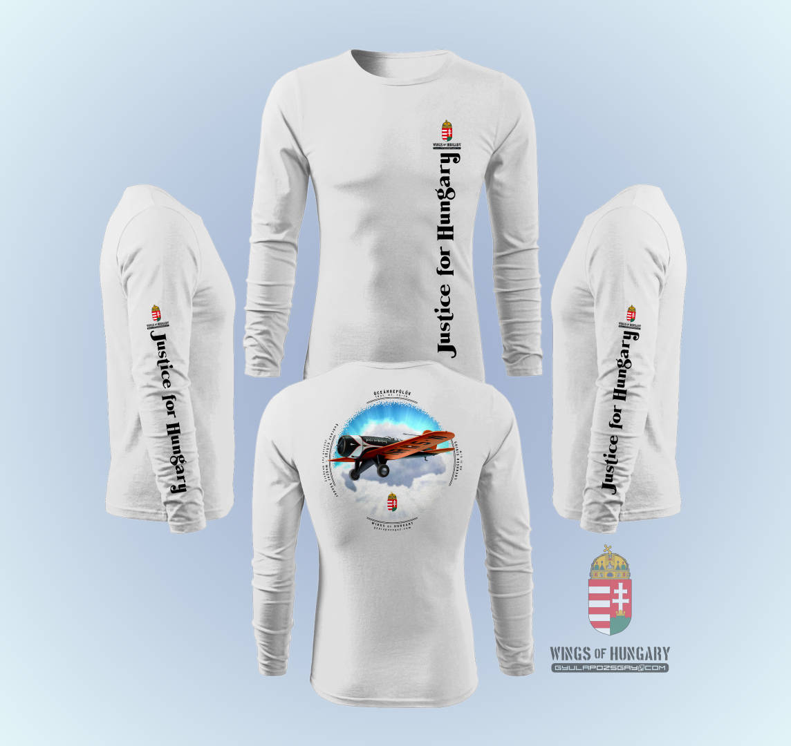 Justice for Hungary (002) long sleeve póló