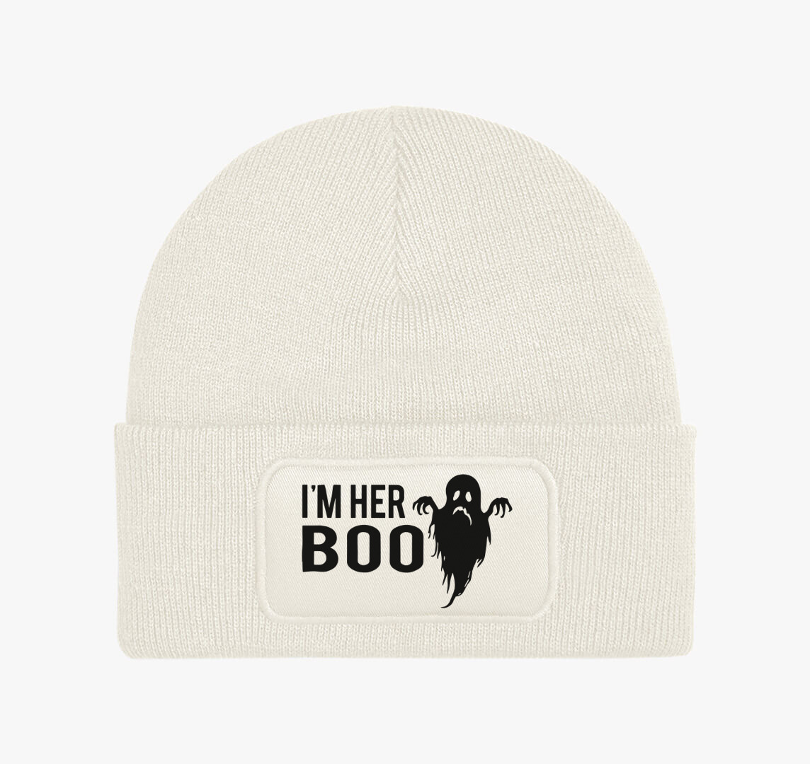I'm her Boo téli sapka — Fehér