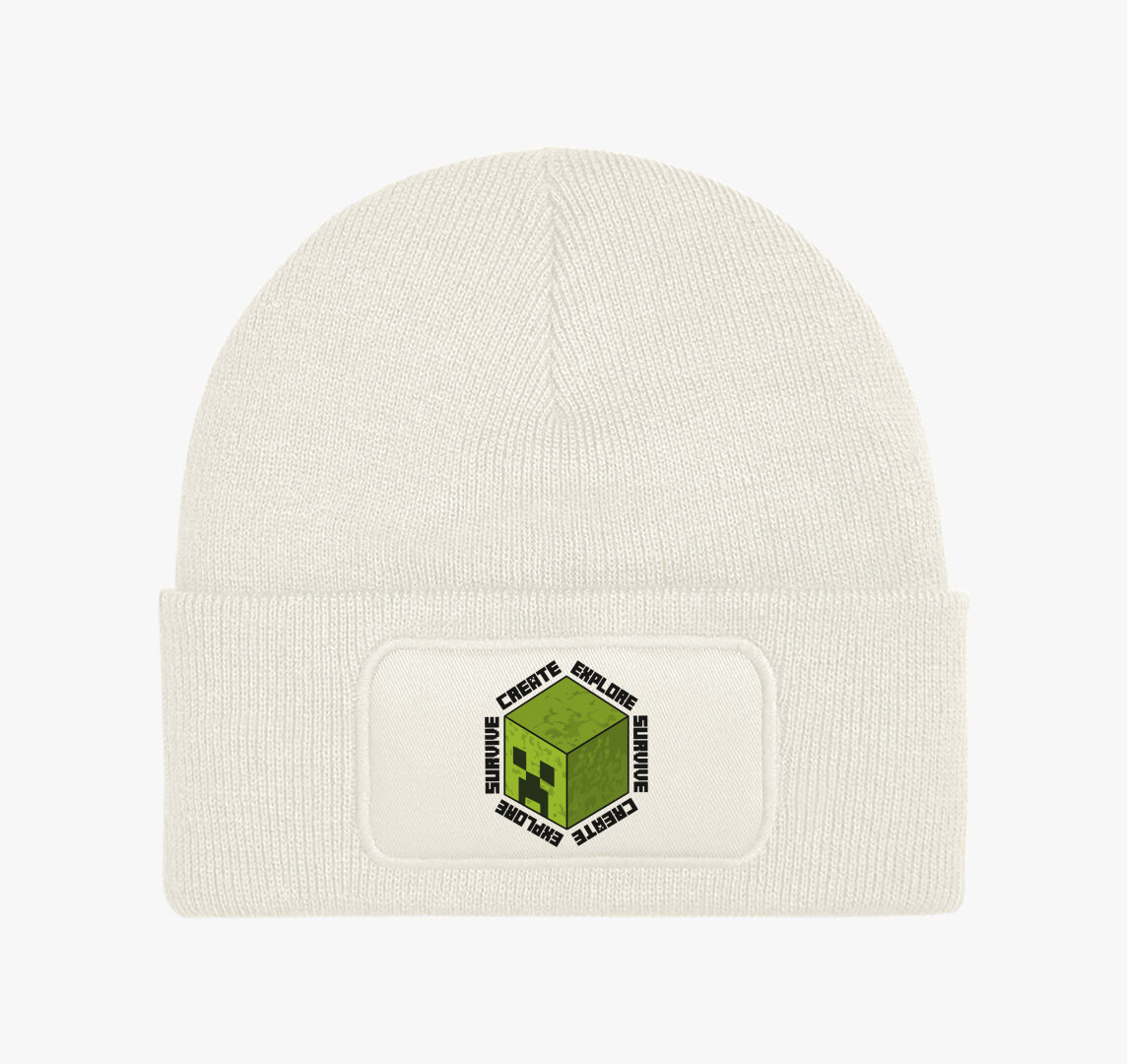 Minecraft create explore survive téli sapka