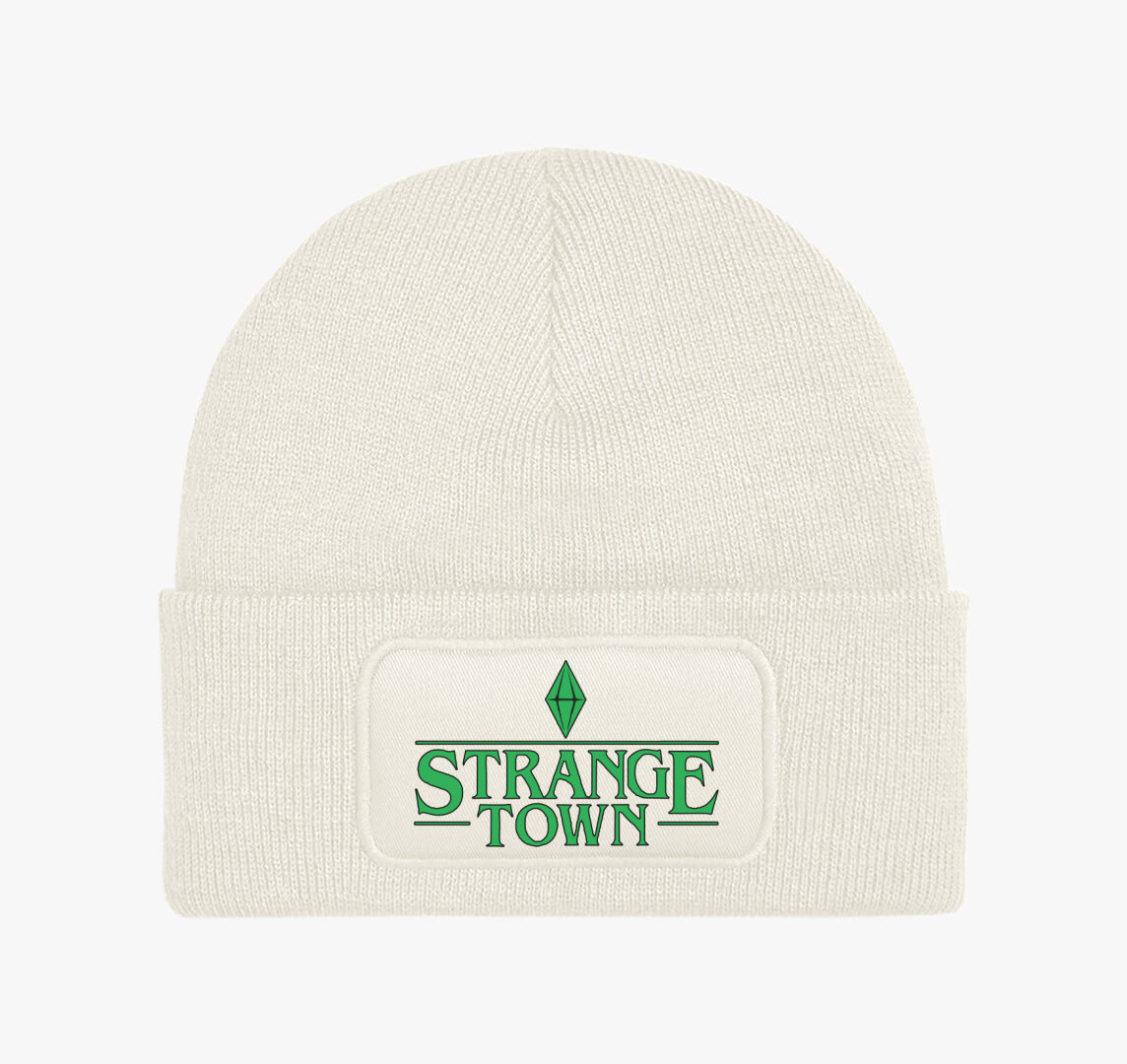 Sims Strange Town téli sapka — Fehér
