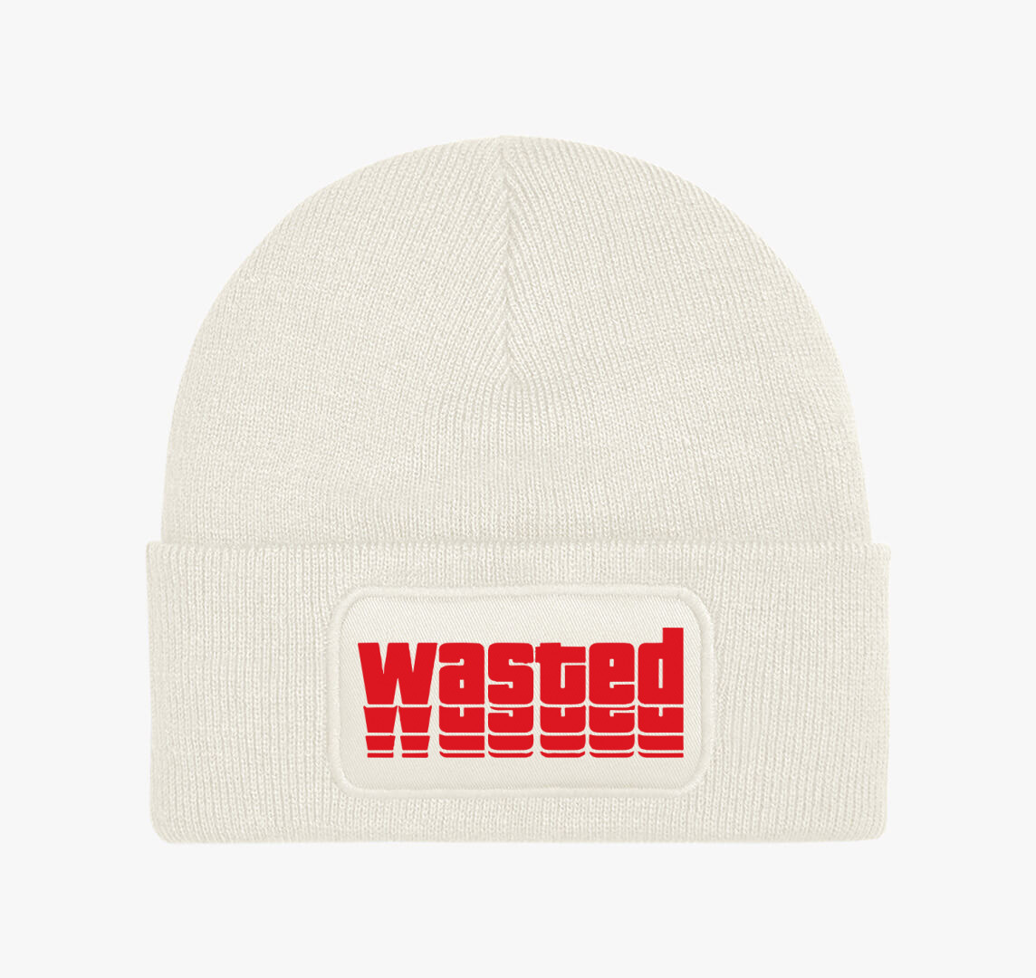 GTA Wasted téli sapka — Fehér