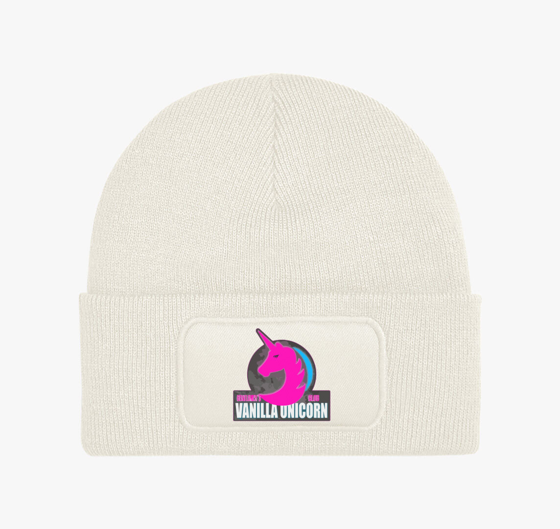 Vanilla unicorn téli sapka — Fehér