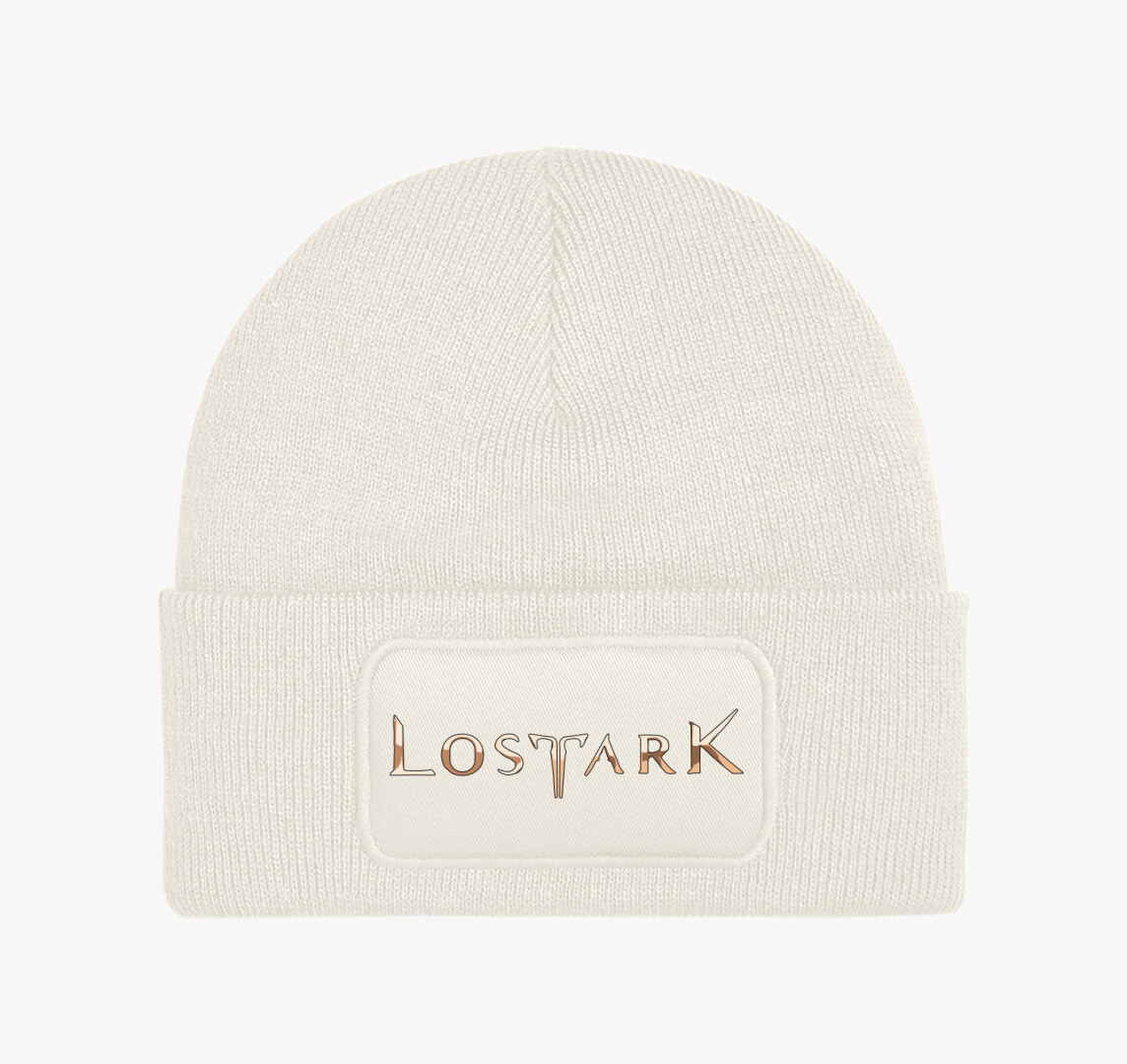 Lost ark logo téli sapka — Fehér