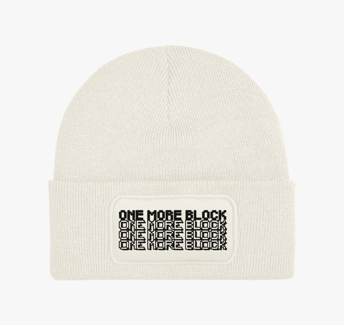 Minecraft one more block téli sapka