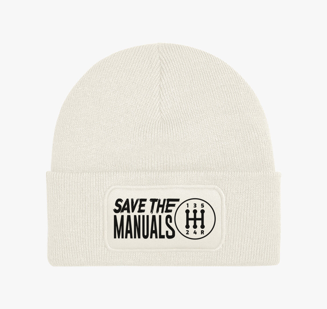 Save the manuals téli sapka — Fehér