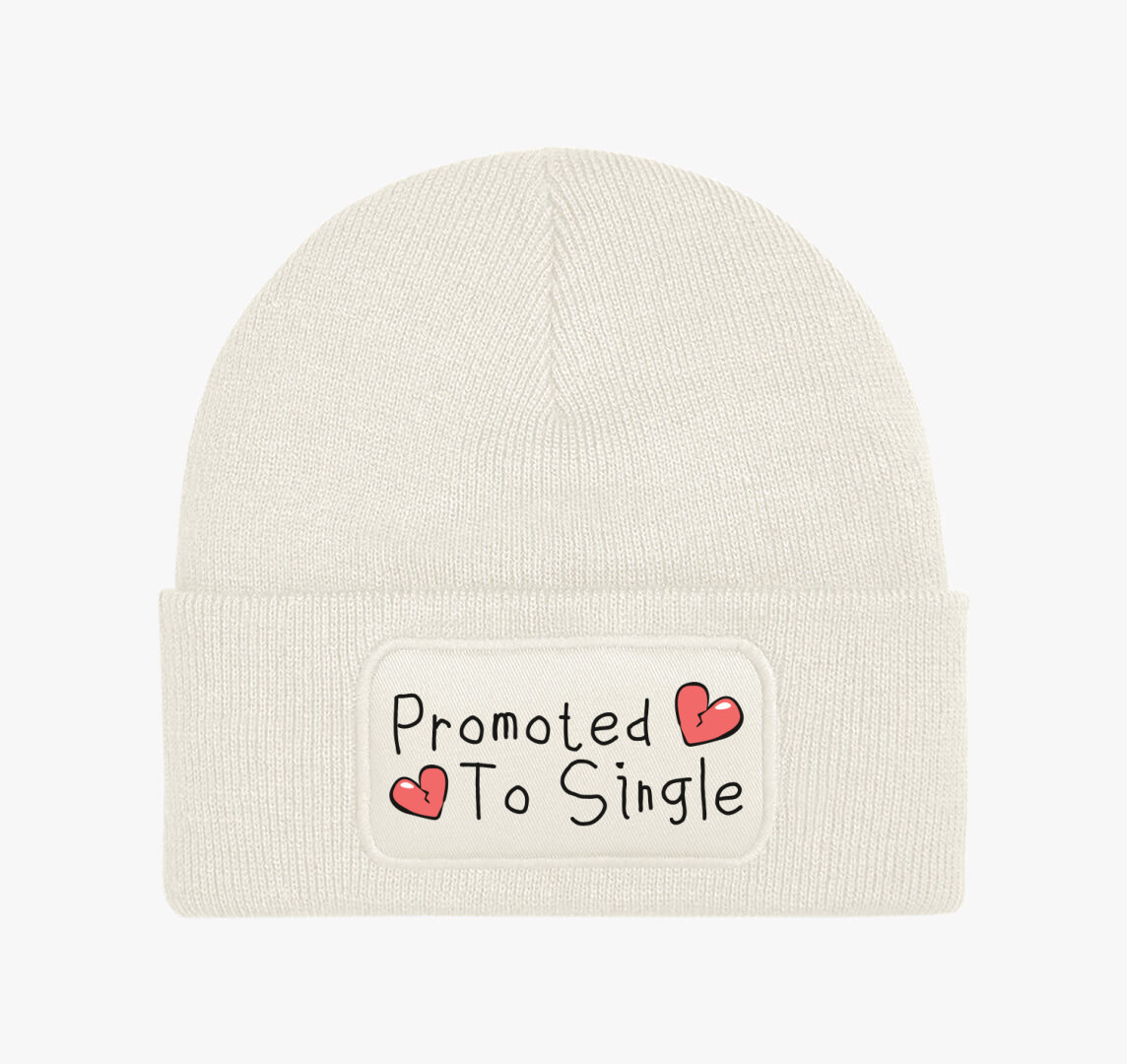 Promoted to single téli sapka — Fehér
