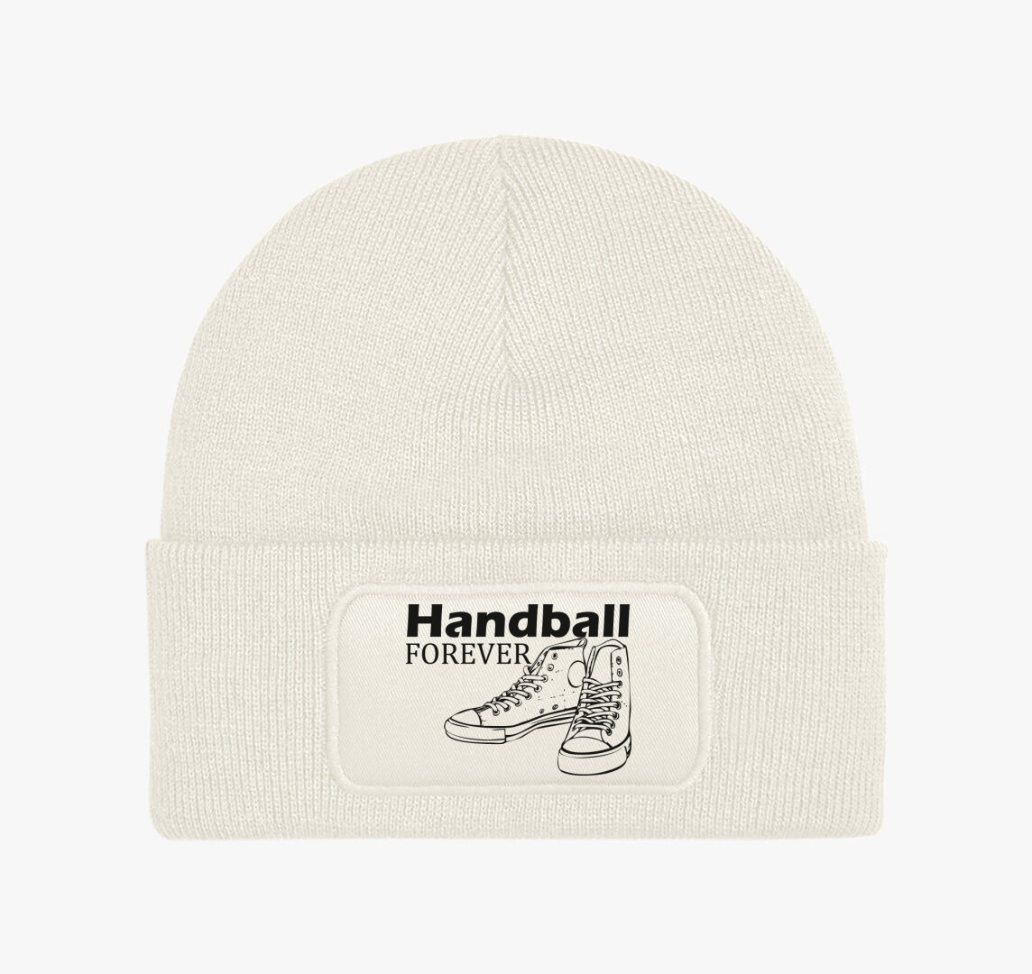 Handball cipős téli sapka — Fehér