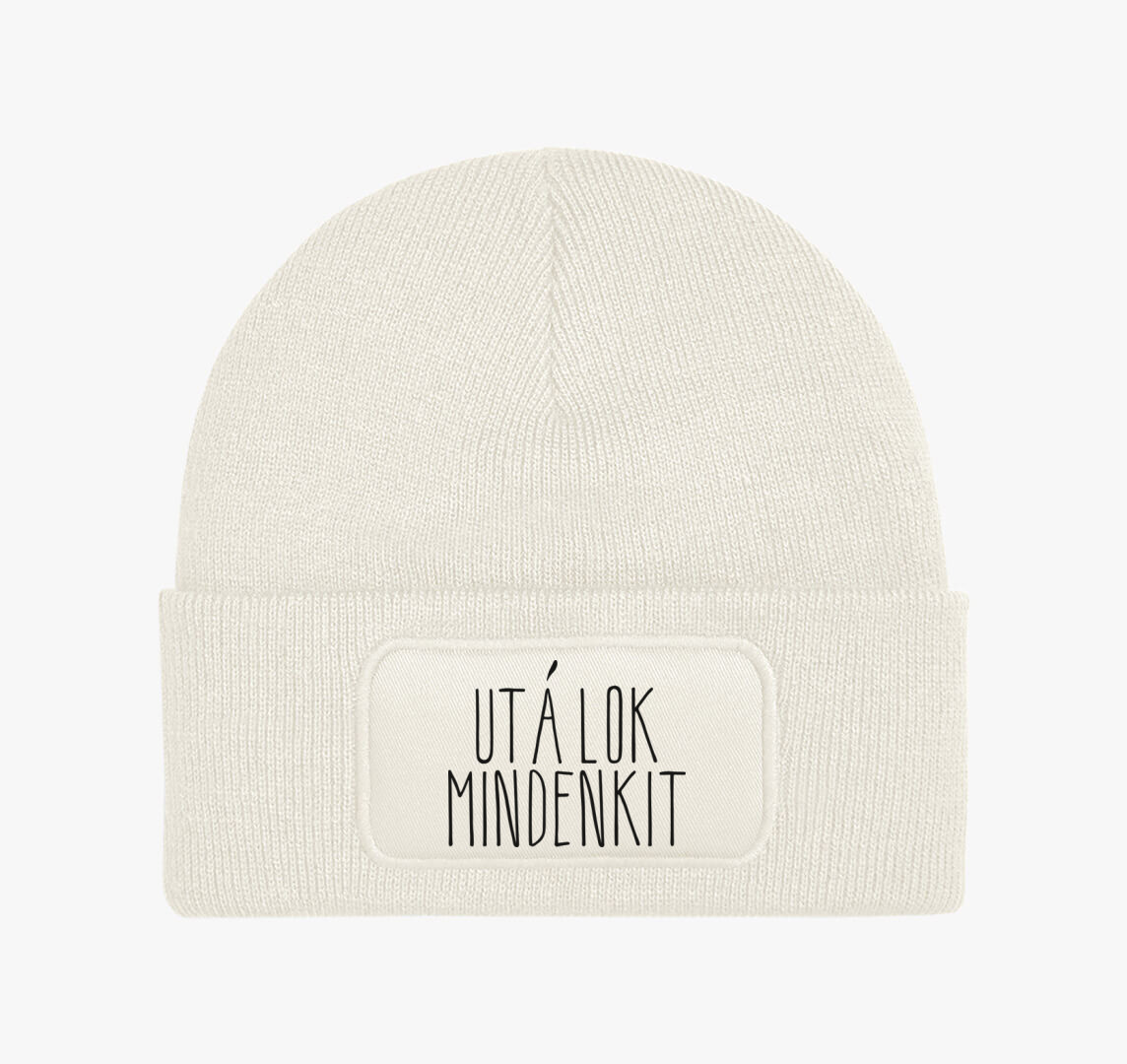 Utálok mindenkit téli sapka — Fehér