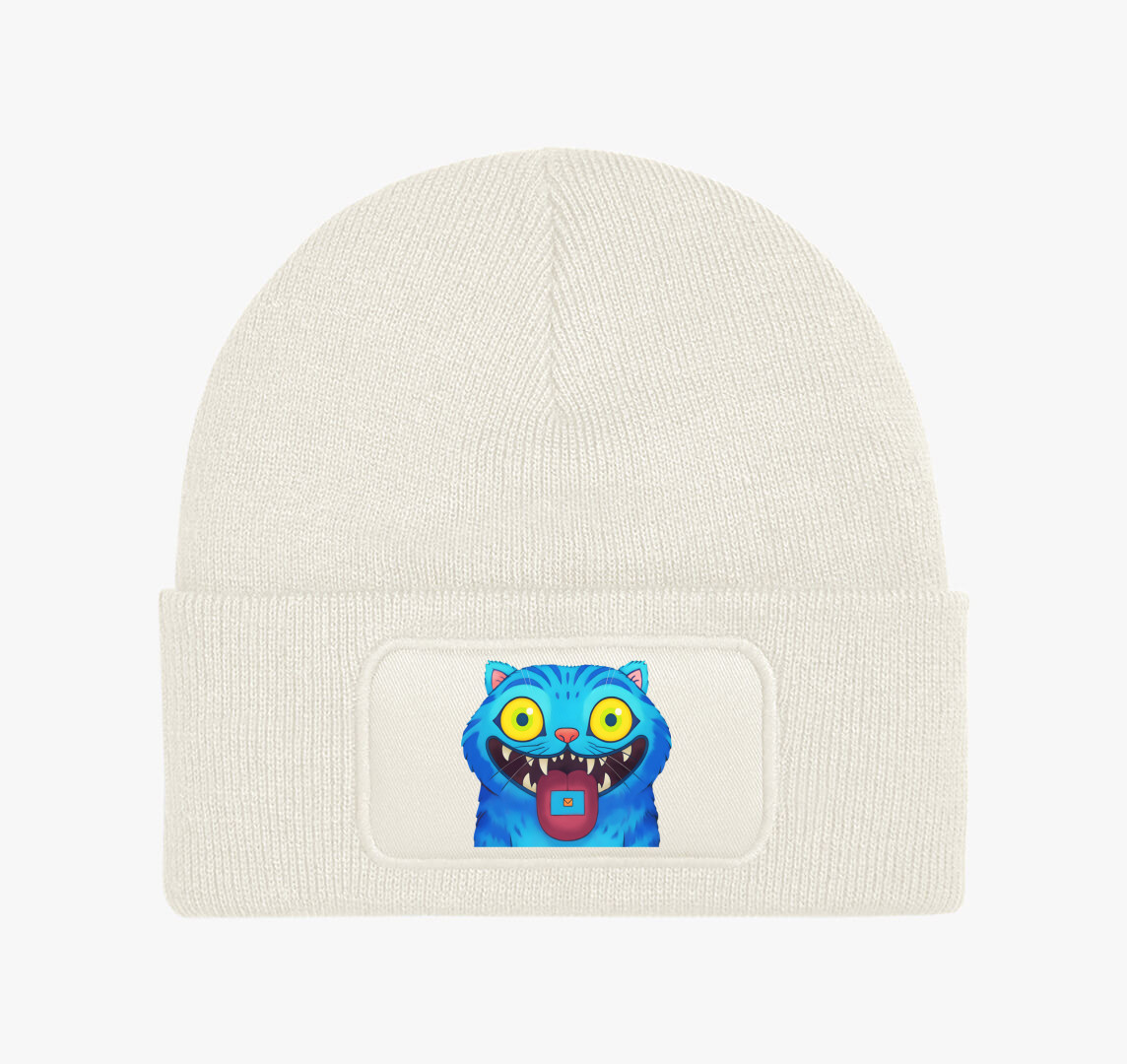 Derpy Tiger Mail téli sapka — Fehér