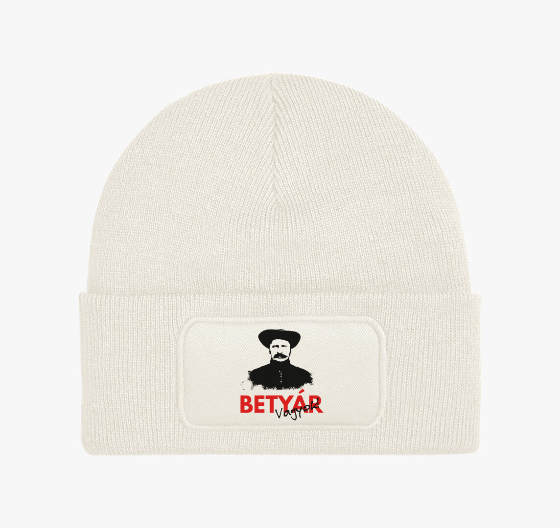 Betyár Vagyok téli sapka — Fehér