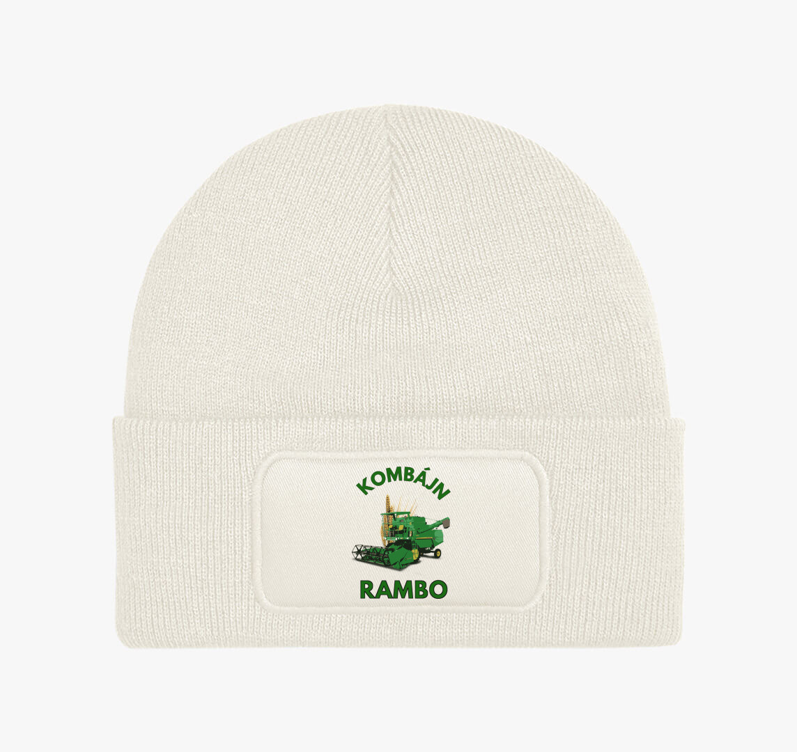 Kombájn rambo téli sapka — Fehér