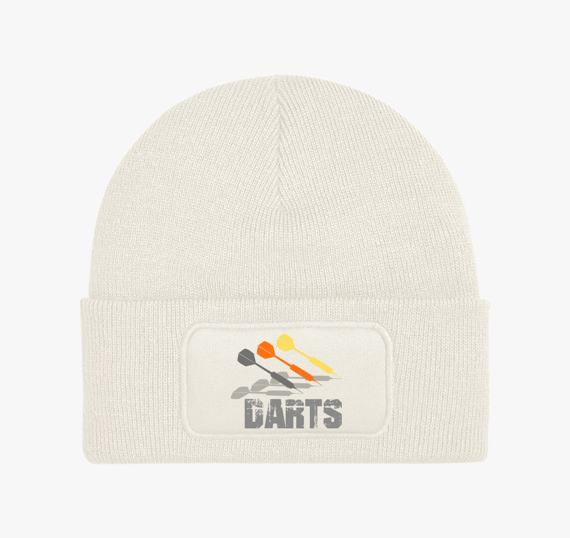 Darts mintás téli sapka