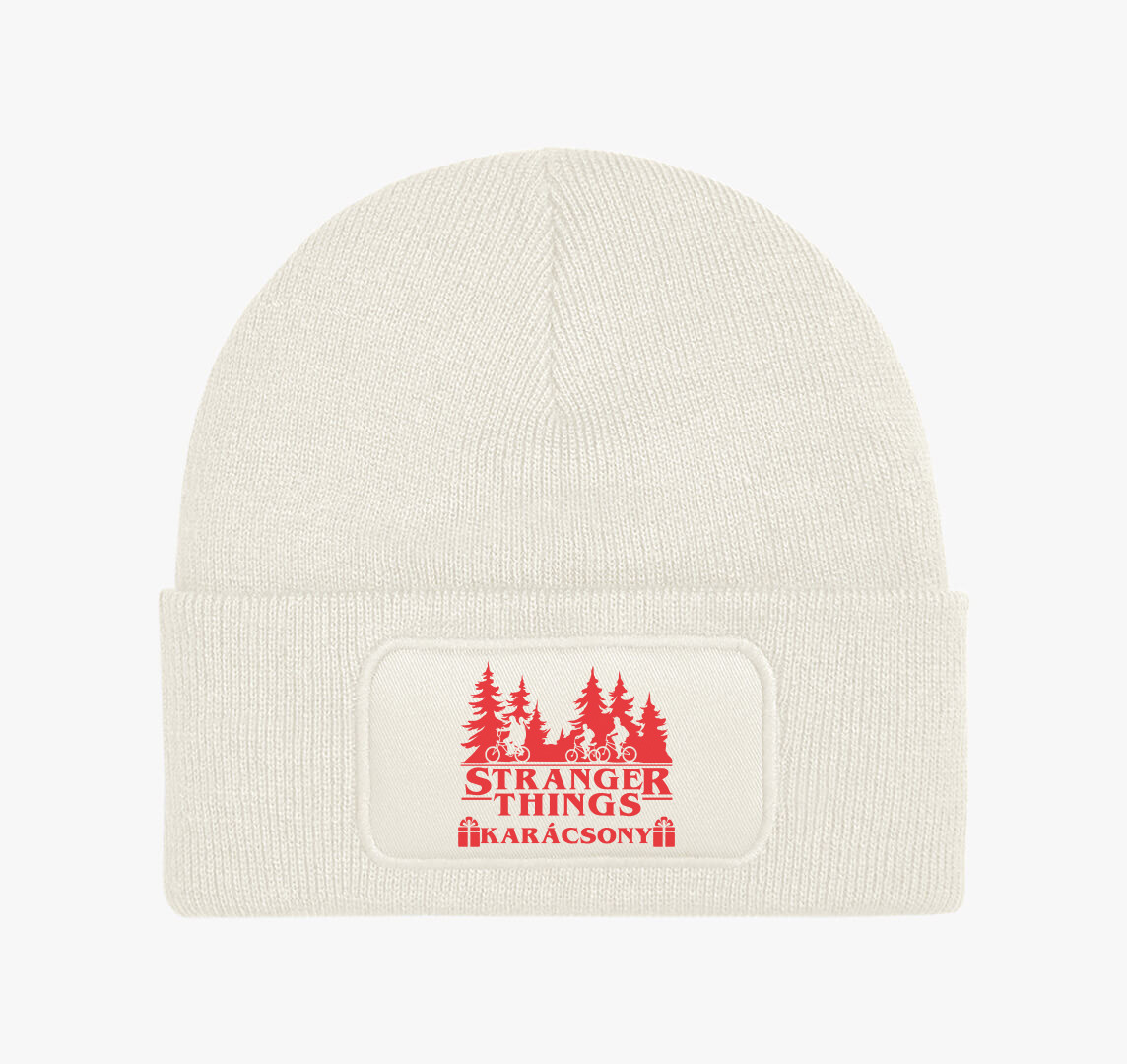 Stranger Things karácsony téli sapka
