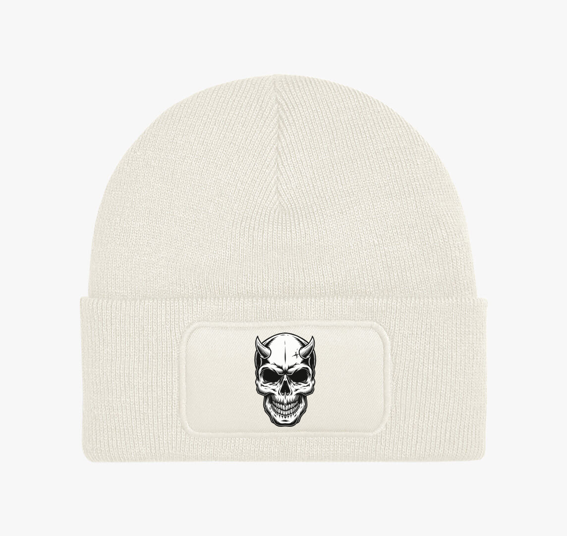 Skull koponya téli sapka — Fehér