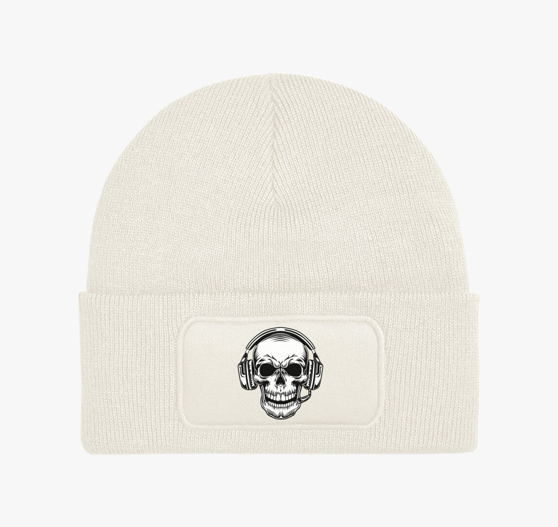 Skull koponya 3 téli sapka — Fehér