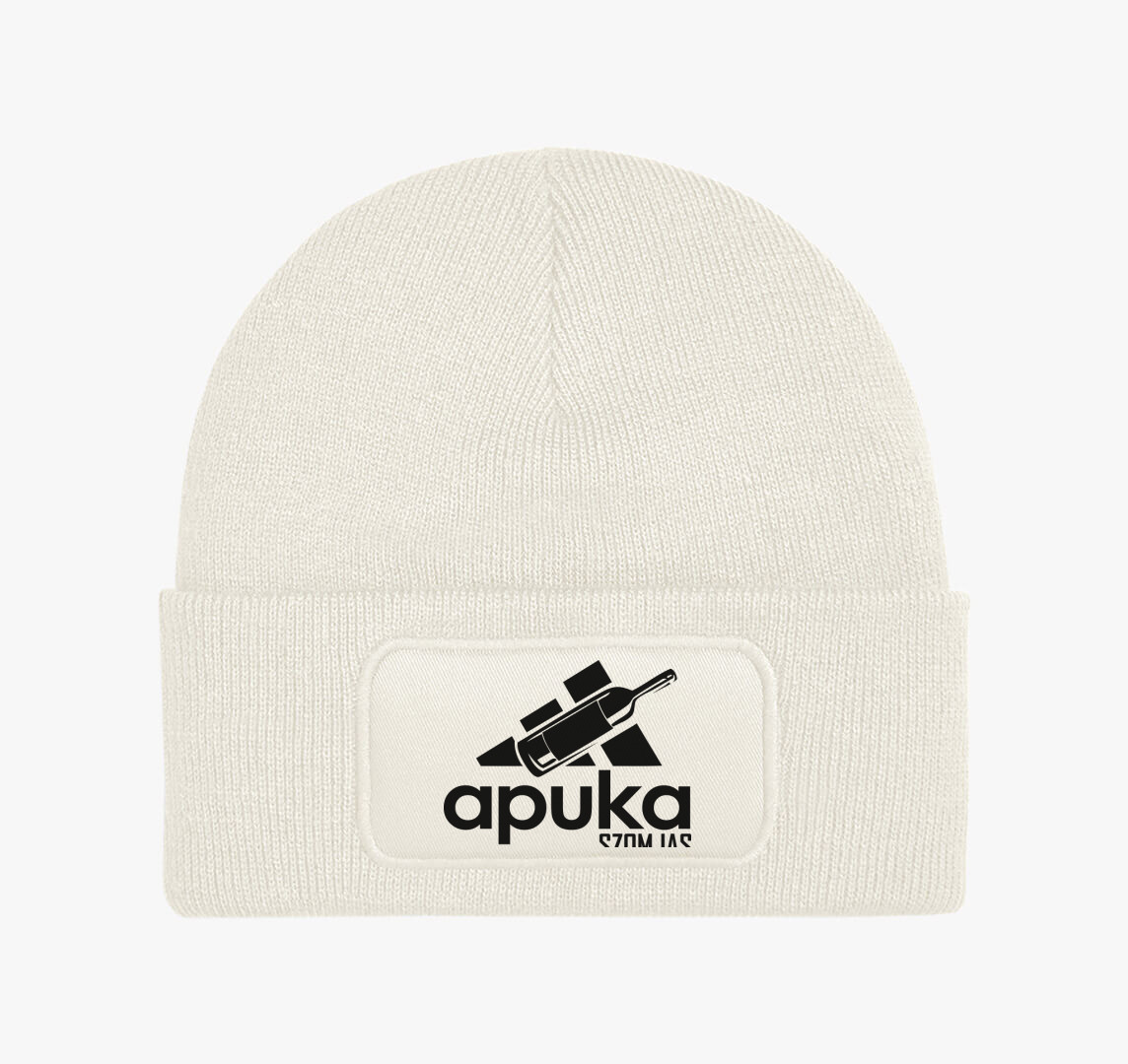 Apuka ivós márkás téli sapka