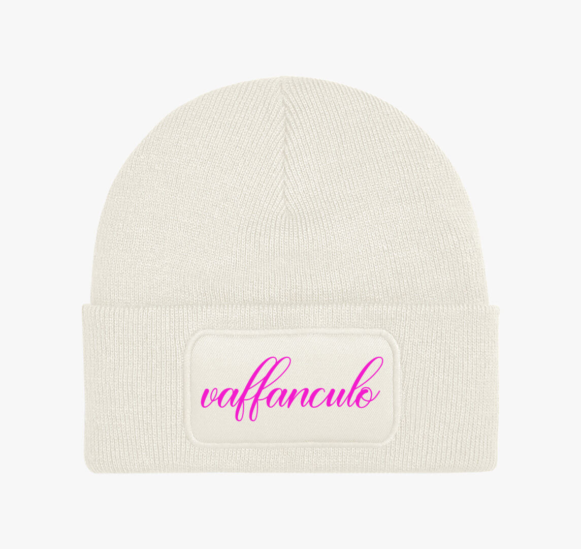 Vaffanculo pink téli sapka