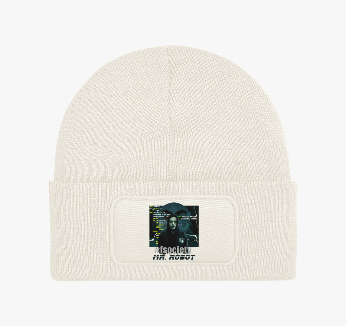 Mr. Robot téli sapka — Fehér