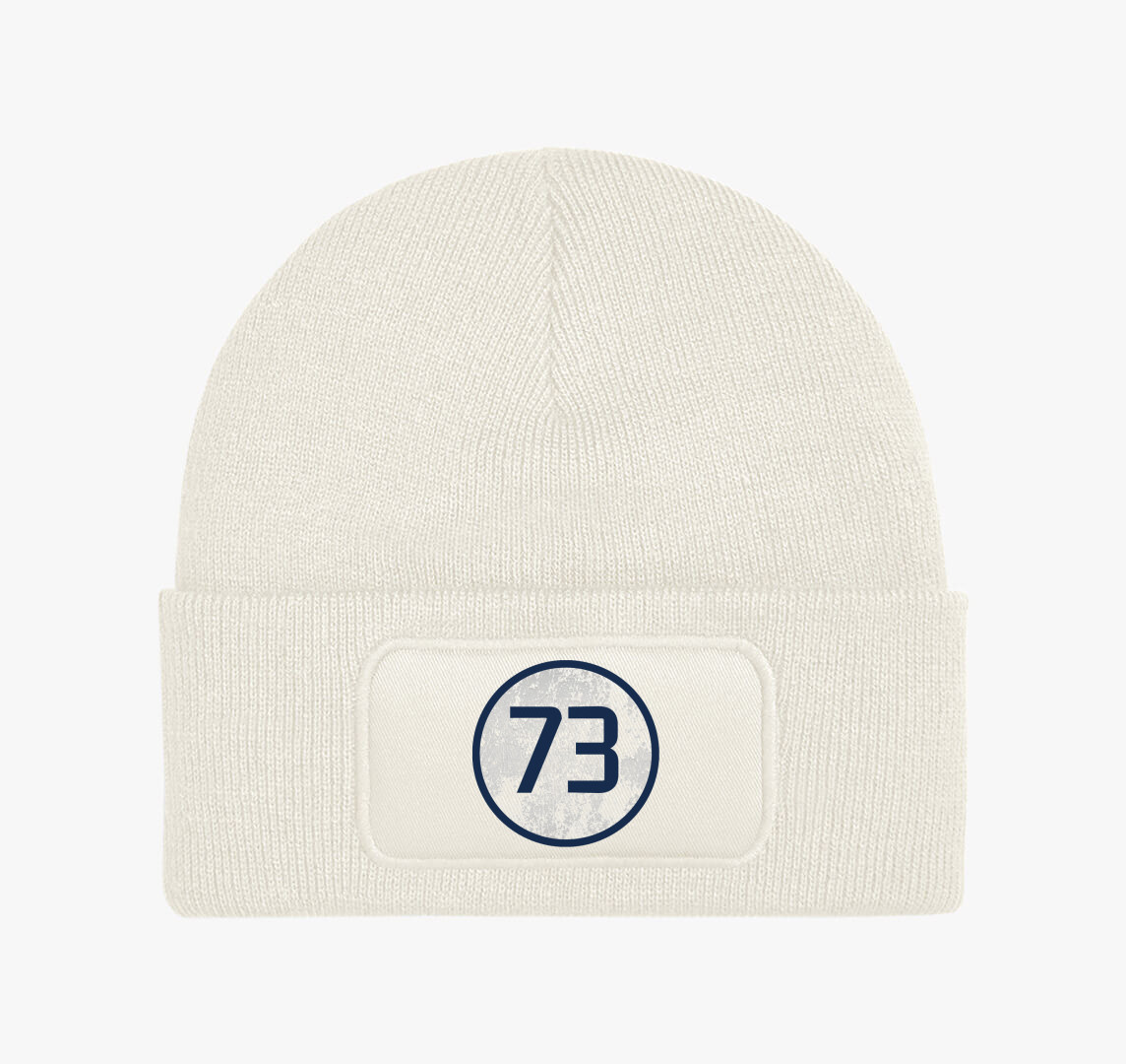 73 prím (Sheldon) kék téli sapka