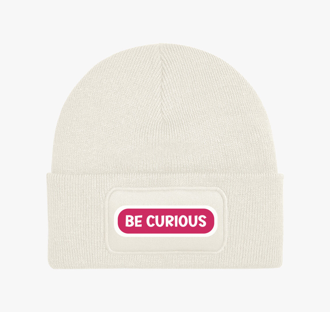 Be curious pink téli sapka