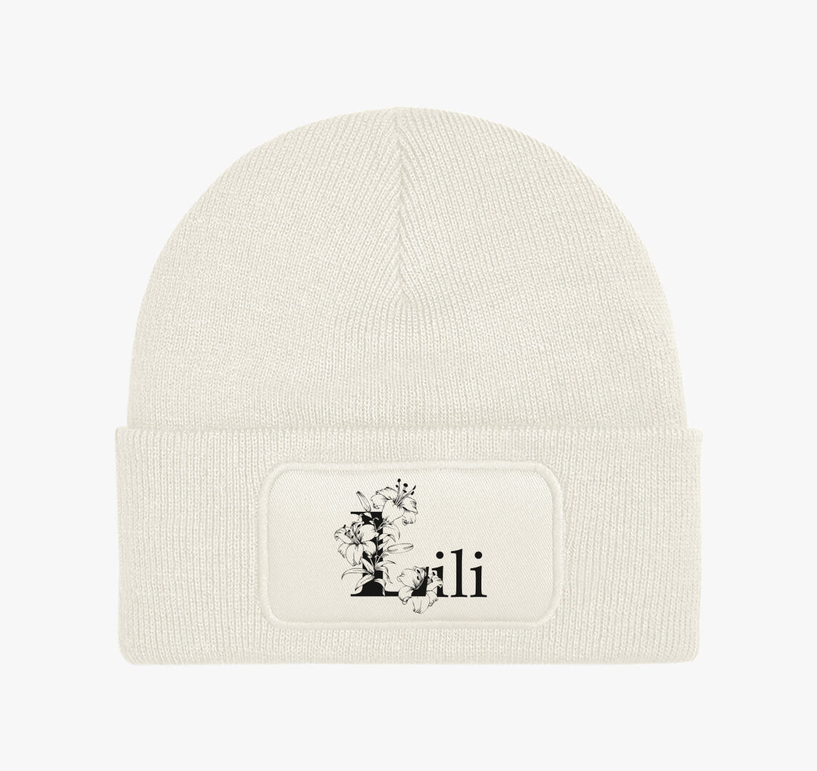 Lili téli sapka — Fehér