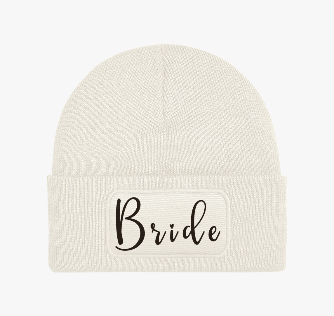 Bride szivecske téli sapka — Fehér