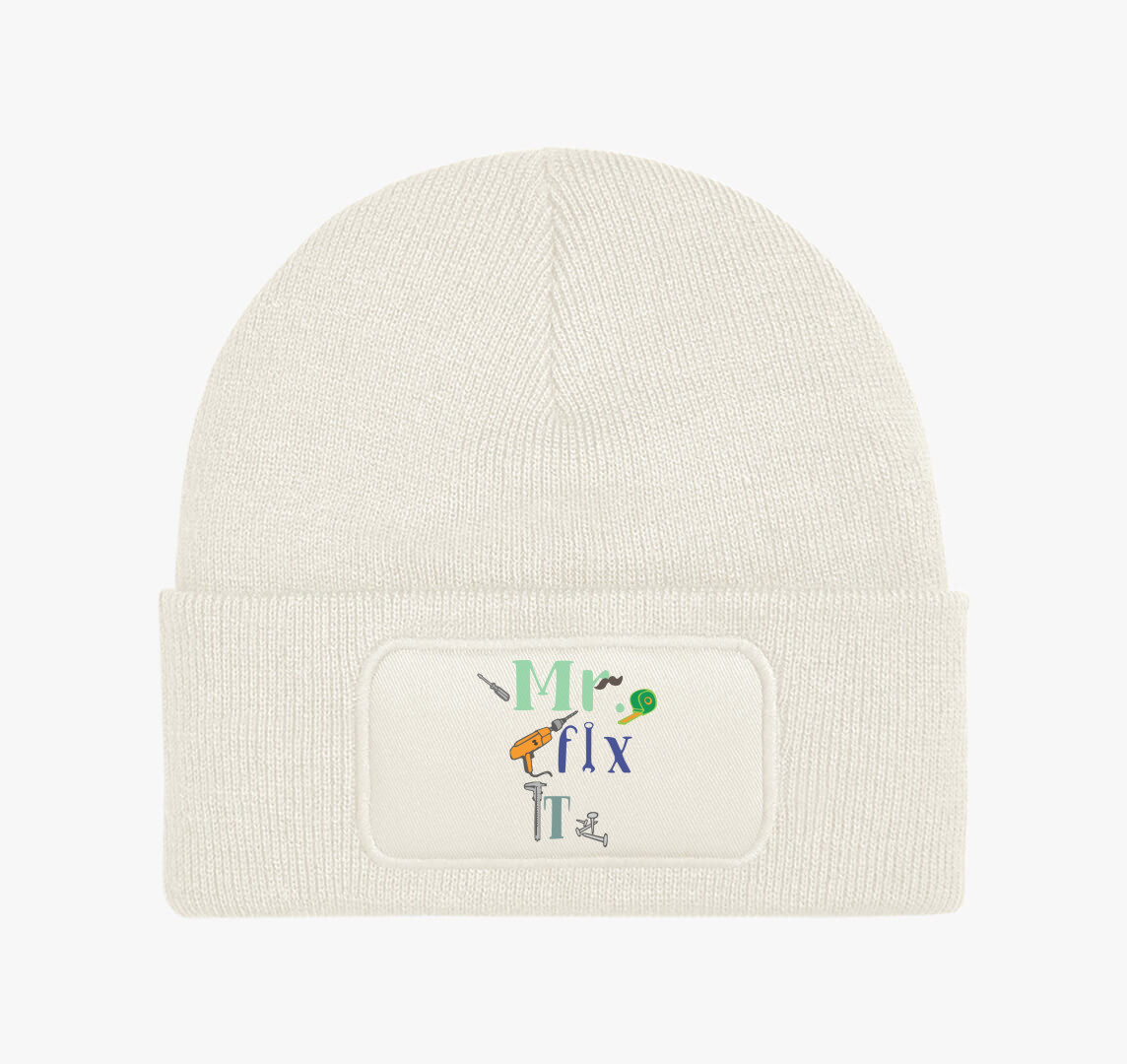 MR FIX IT téli sapka — Fehér