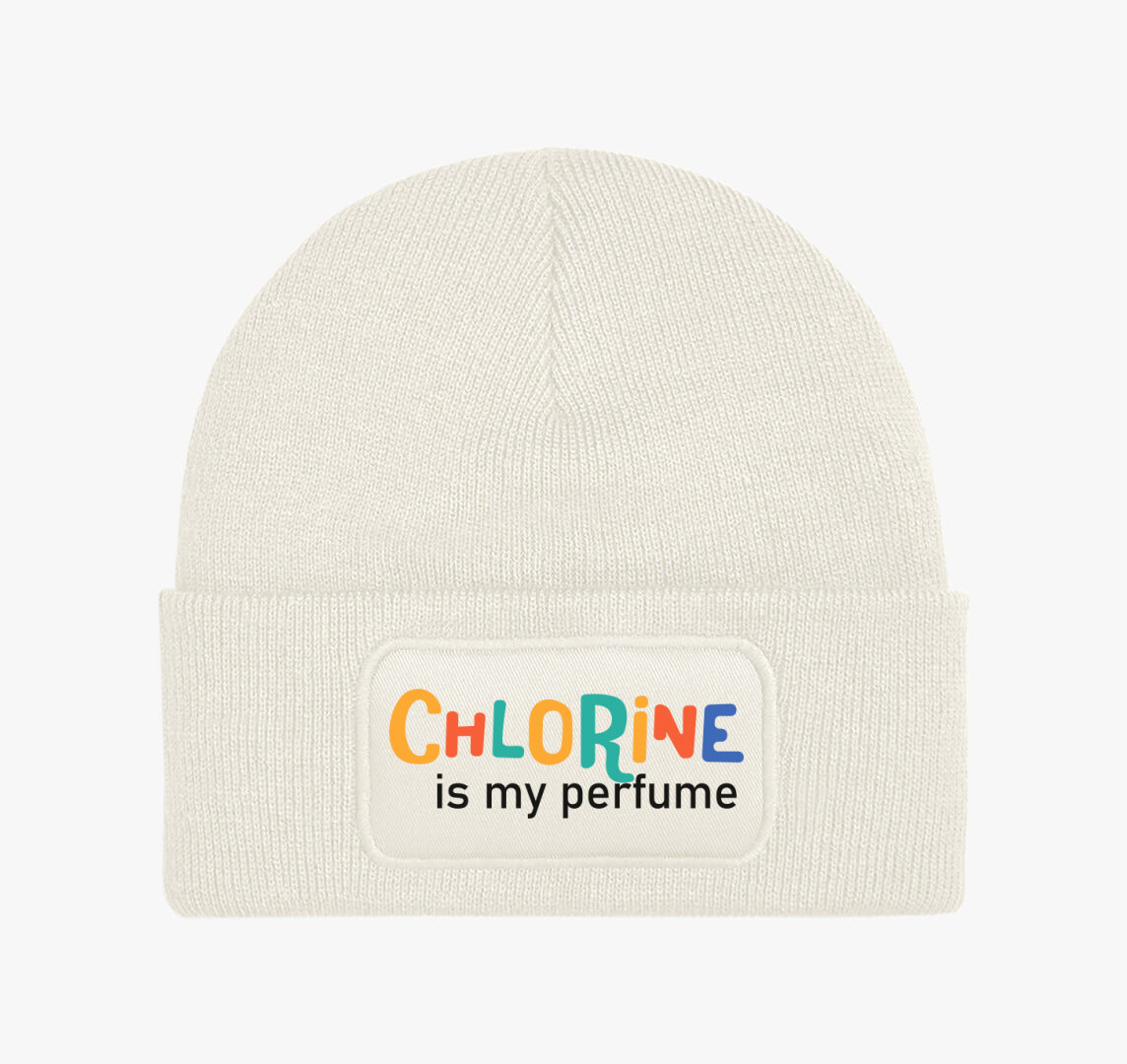 Chlorine perfume téli sapka — Fehér
