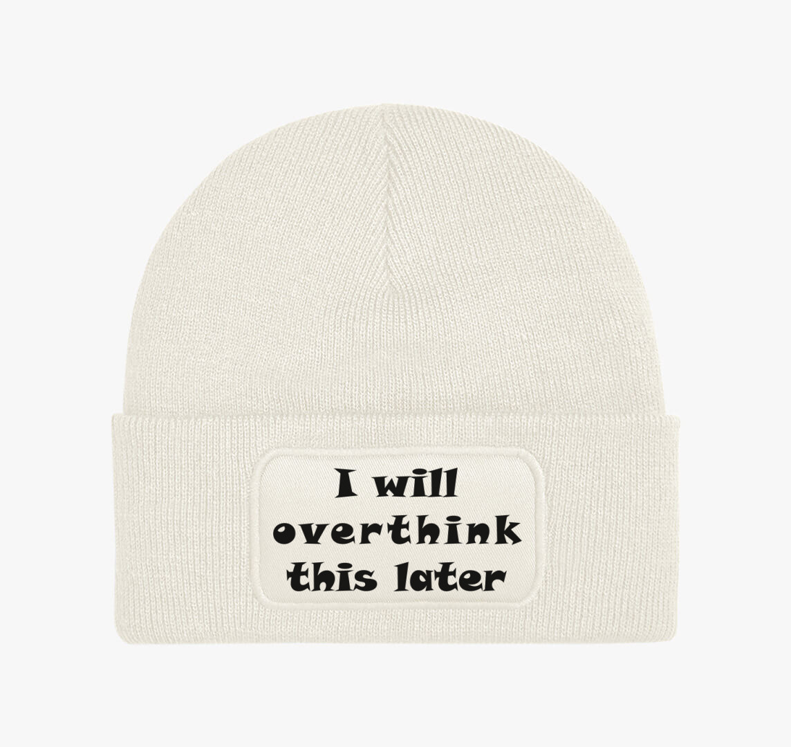 Overthink later téli sapka — Fehér