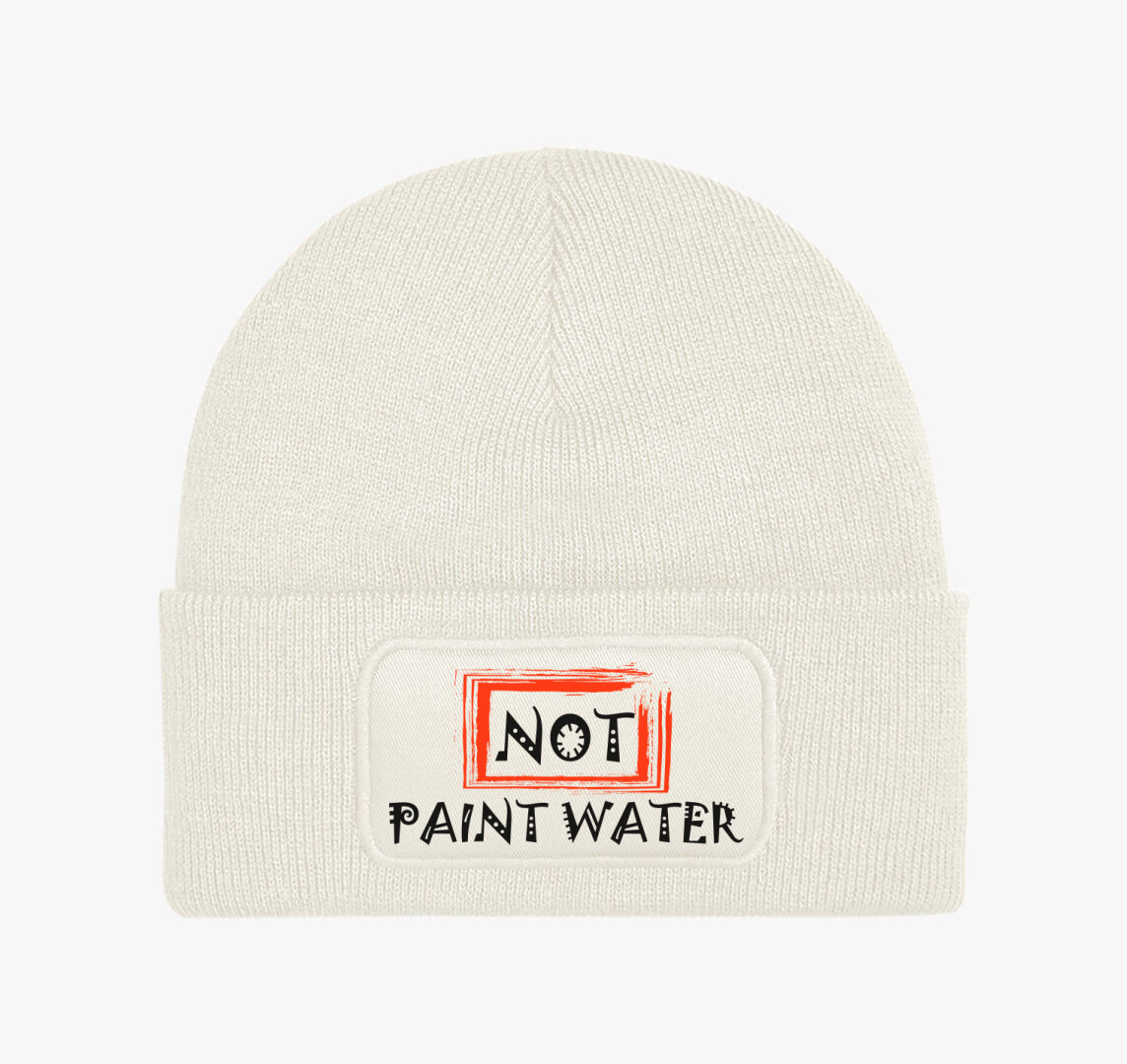 Not paint water téli sapka