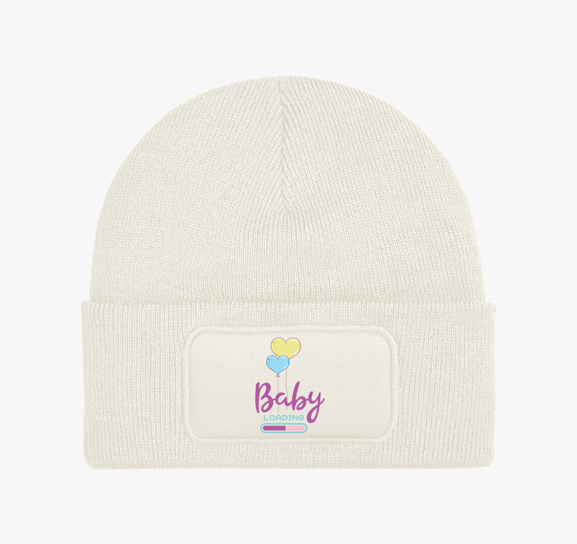 Baby loading lila téli sapka