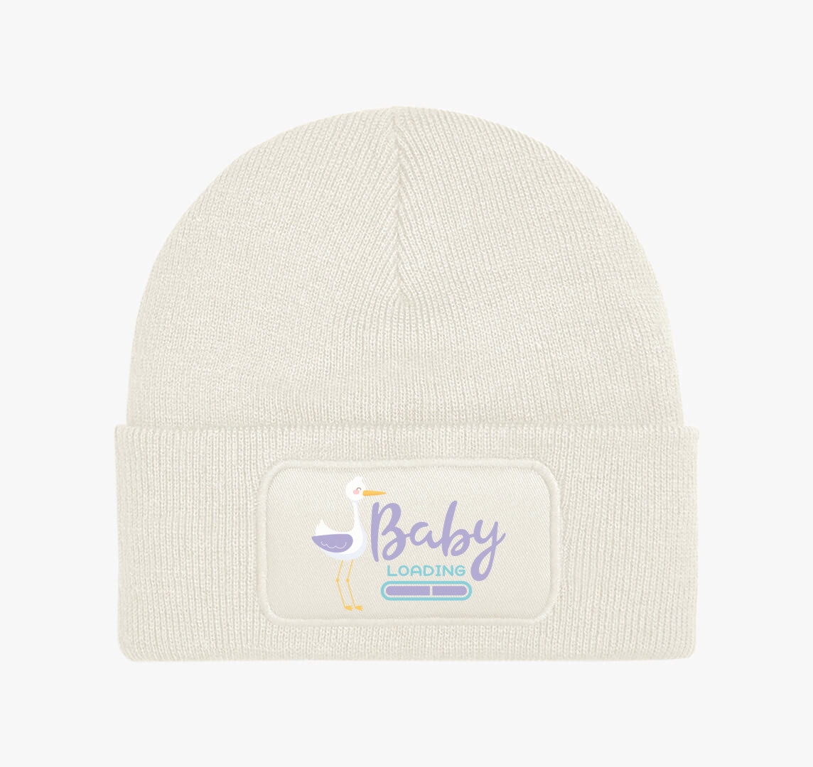 Baby loading gólyás téli sapka