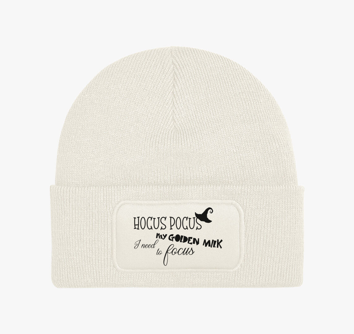 Hocus pocus golden milk téli sapka