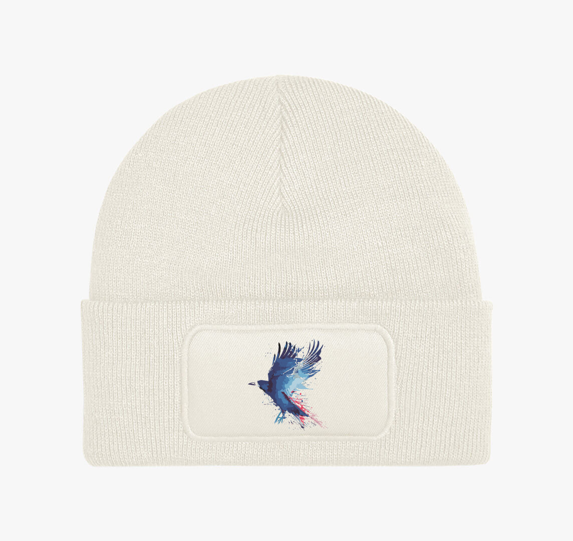 Splash crow téli sapka — Fehér