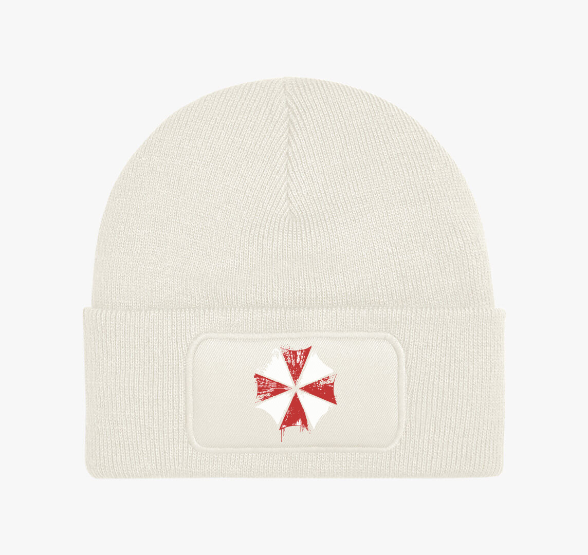 Umbrella corp téli sapka — Fehér
