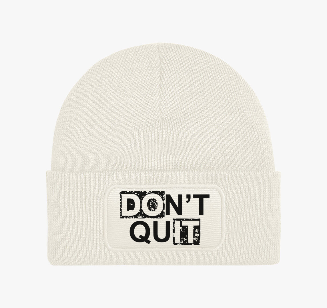 Dont quit do it téli sapka