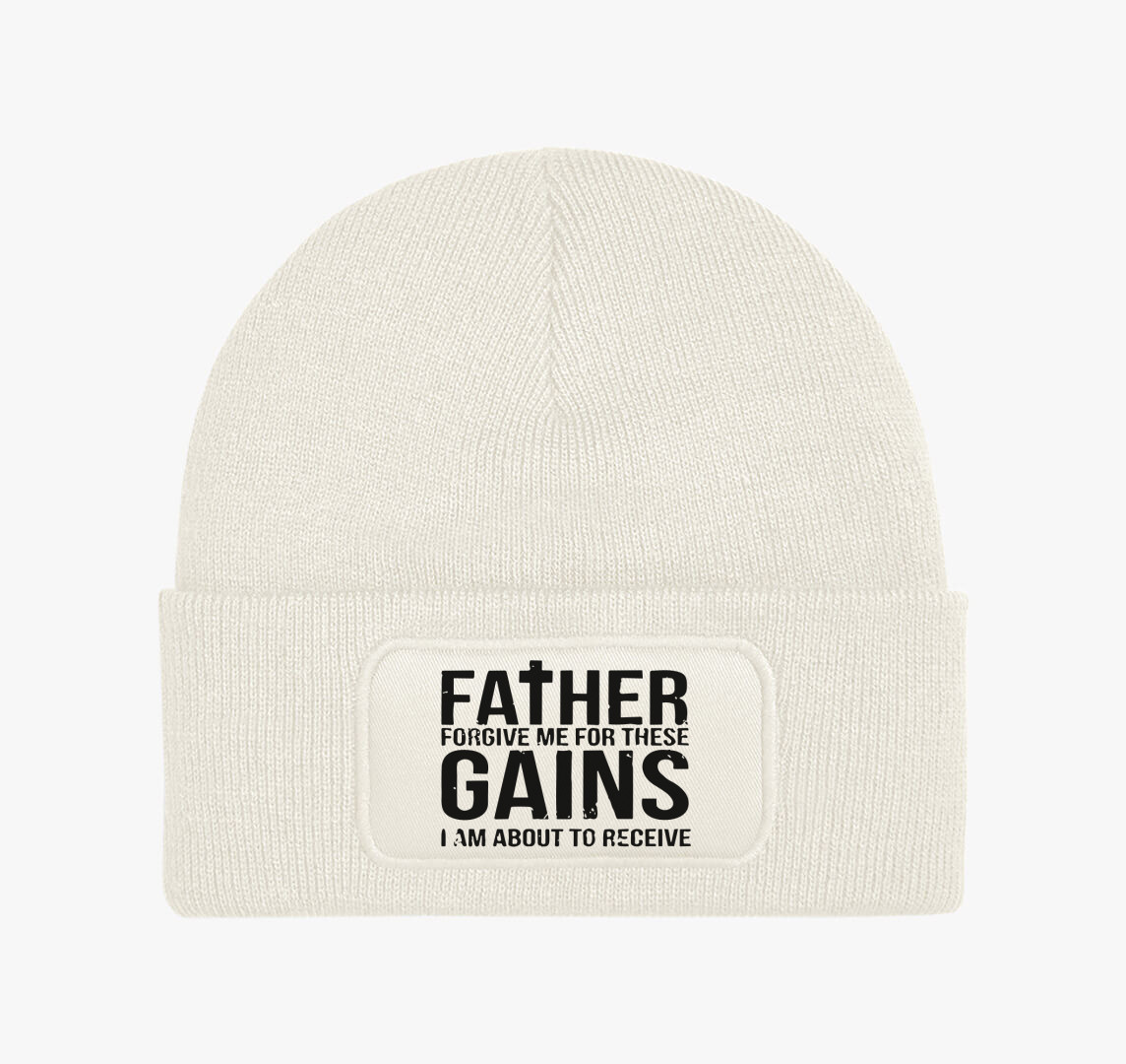 Father téli sapka — Fehér