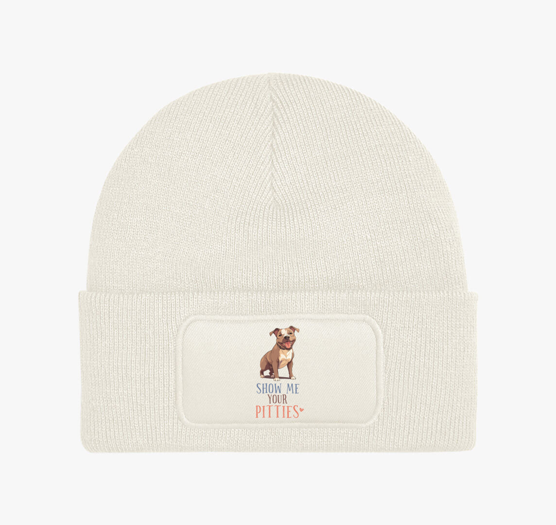 Pitties téli sapka — Fehér